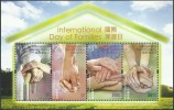 2014 HONG KONG INTL DAY OF FAMILIES MS - Unused Stamps