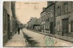 CPA 95 DEUIL RUE CAUCHOIS 1906 - Deuil La Barre