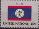 ONU - UNITED NATIONS (NEW YORK) - BANDIERA FLAG  MNH BELIZE - Stamps