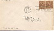 USA CC FDC MARTHA WASHINGTON 1938 - George Washington