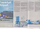 B1411 - AVIAZIONE - Brochure FRANKFURT AIRPORT/LUFTHANSA AIRLINES - Cadeaux Promotionnels