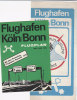 B1412 - AVIAZIONE - Brochure FLUGHAFEN KOLN-BONN/ AIRPORT PROGRAMM 1979/ORARIO - Giveaways