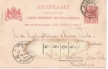 HOLANDA UTRECH ENTERO POSTAL 1901 CON DEFECTOS - Brieven En Documenten