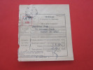 DOCUMENT DES PTT COUPON TALON DE 1948 RECEPISSE PREUVE DE DEPOT TAMATAVE MADAGASCAR EX COLONIE FRANCAISE - Cartas & Documentos