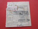 DOCUMENT DES PTT COUPON TALON DE 1948 RECEPISSE PREUVE DE DEPOT TAMATAVE MADAGASCAR EX COLONIE FRANCAISE - Cartas & Documentos