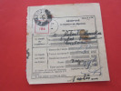 DOCUMENT DES PTT COUPON TALON DE 1948 RECEPISSE PREUVE DE DEPOT TAMATAVE MADAGASCAR EX COLONIE FRANCAISE - Cartas & Documentos