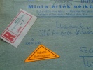 Hungary   Cover  - Minta érték Nélkül (samples Of No Value)   REMBOURSEMENT  Bp-Pesterzsébet Registered  D131996 - Brieven En Documenten