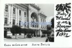 18386 BOLIVIA SUCRE LA PAZ CASA DE GOBIERNO PALACE GOVERNMENT POSTAL POSTCARD - Bolivia