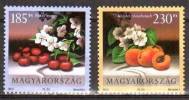 HUNGARY 2012 FLORA Plants FRUITS - Fine Set MNH - Unused Stamps