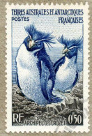 T.A.A.F. - Faune - Oiseau - Gorfou Doré (Eudyptes Chrysolophus)  - - Used Stamps