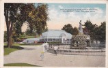 Ohio Toledo Opitz Fountain And Conservatory Walbridge Park 1917 - Toledo