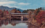 Covered Bridge At Jackson White Mountain New Hampshire - White Mountains