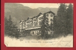 HAB-01 Villars-sur-Ollon  Le Grand Hotel. Précurseur. Cachet 1904. Petit Pli Angle - Ollon