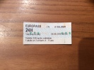 Ticket De Bus CTS (Compagnie De Transport Strasbourg) "EUROPASS 24H" - Europe