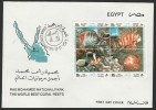 Egypt 1990 First Day Cover - FDC Ras Mohamed National Park Red Sea - World Best Coral Reefs ( Fish - Coral Reef) - Covers & Documents