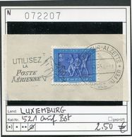 Luxemburg - Luxembourg - Michel  521 Oo Oblit. Used Auf Briefstück/sur Fragment - Oblitérés