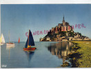 50 - LE MONT ST SAINT MICHEL - A MAREE HAUTE ET LE COUESNON - Le Mont Saint Michel