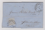 Heimat De NW Eberfeld 1870-04-05 Brief > Winterthur CH - Cartas & Documentos
