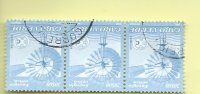 TIMBRES - STAMPS - CAPE VERDE / CAP VERT - 2004 - ENERGIE ÉOLIENNE - TIMBRES OBLITÉRÉE - Kaapverdische Eilanden