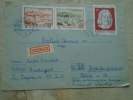 Hungary  Cover  Budapest Balatonföldvár   Stamp Bolyai Farkas  -expressz 1975  D132052 - Storia Postale