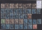 TIMBRE. BELGIQUE. N°........3. 4. 5. 9. 10. 11. 12. LOT COLLECTION - 1849-1865 Medallones (Otros)