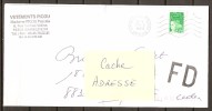 FRANCE   .   1998.   FAUSSE DIRECTION.  BARBEZIEUX à  Cornimont  Pour  Neufchateau ( Vosges ). - Lettres & Documents