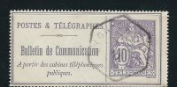 FRANCE Téléphone N° 22  Obl. - Telegraph And Telephone