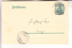 6315  MÜCKE, Postgeschichte, Ankunftsstempel 1908 Auf GA Von Grünberg - Lauterbach