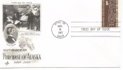 USA FDC SITKA ALASKA TOTEM INDIO - American Indians