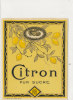 AN 66 / ETIQUETTE   CITRON PUR SUCRE  DPB. - Fruits & Vegetables