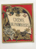 AN 130 / ETIQUETTE   CREME DE FRAMBOISES - Fruits & Vegetables