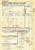 LETTRE DE VOITURE - DE HERZOGENBUCHSEE A LENZBOURG - 1941 - MAISON VISA GLORIA- TIMBRE CFF - Railway