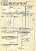 LETTRE DE VOITURE - DIESSENHOFEN A LENZBOURG - 1938 - MAISON VISA GLORIA- TIMBRE CFF - Railway