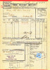 LETTRE DE VOITURE - OBERENTFELDEN A LENZBOURG - 1942 - MAISON VISA GLORIA- TIMBRE CFF - Chemins De Fer
