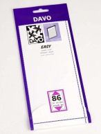 DAVO 41086 Easy Mounts Streifen Schwarz Z86 (215 X 90) 10-tlg. - Autres & Non Classés