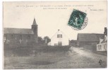 SANGATTE  ESCALLES -  Environs De Calais -lLa Place Et L'église  - BOUDOT    N° 100 - Sangatte