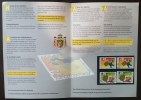 Liechtenstein - YT N°1198, 1199 - TIMBRES DE MESSAGE - 2001 - Sur Document - Unused Stamps