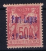 Port-Lagos  Yv Nr  8  MH/* Avec  Charnière  Signed/ Signé - Nuovi