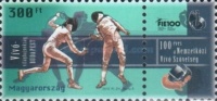 HUNGARY 2013 SPORT World Cup Of FENCING BUDAPEST - Fine Set + Label MNH - Nuevos