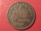 20 Centimes Napoléon III 1867 A Paris 8898 - 20 Centimes