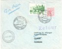 3331 BRUXELLES-COLOGNE 1° Liaison SABENA 1 9 1953 Helipost Avion Retour - Storia Postale
