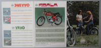 DEMM CICLOMOTORI PRODUZIONE Depliant Originale Genuine Motorcycle Factory Brochure Prospekt - Motos