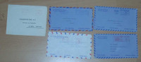 Canada Kanada 1949-60 5 Meter Covers To Netherlands - Briefe U. Dokumente