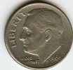 Etats-Unis USA 10 Cents Dime 1966 KM 195a - 1946-...: Roosevelt