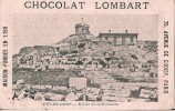 CHROMO CHOCOLAT LOMBART PUY DE DOME RUINES GALLO ROMAINES - Lombart