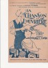 PARTITION MUSICALE   LA CHANSON DE L'OUVRIERE --ANNEE 1922- FOX -TROT-DESSIN DE R.DE VALERIE - Scores & Partitions