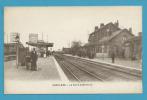 CPA Chemin De Fer Cheminots La Gare Intérieure CHAULNES 80 - Chaulnes