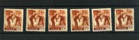 - SARRE 1947/56 . TIMBRES DE 1947 . NEUFS SANS CHARNIERE . - Neufs