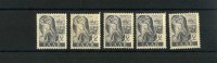 - SARRE 1947/56 . TIMBRES DE 1947 . NEUFS SANS CHARNIERE . - Neufs