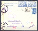 1942 , CASTELLÓN , SOBRE COMERCIAL CIRCULADO ENTRE BURRIANA Y NUREMBERG , TRÁNSITO , CENSURAS - Storia Postale